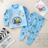 6month-6years/73-120cm Boys Toddlers Underware Pyjamas Suits Multiple Coolers Soft Cotten Fluorescent Agent Free
