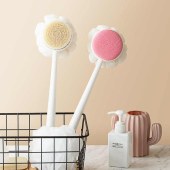 Bath Brush Long Handle Back Body Skin Cleaning Brushes Exfoliating Scrub Massager Bathroom Shower Back Spa Feet Rubbing Tool