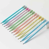 HB/2B pencil standard Macaron Pencils Set High quality 12 Pcs Student writing pencil