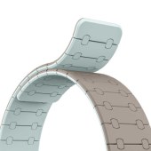 Adjustable Silicone Replacement Strap Fashion Magnetic Band for Apple Watch Series 9 8 7 6 SE 41mm 45mm