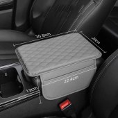 Upgraded Car Center Console Cover Armrest Cushion Car Universal Car Decoration Accessories for Most Vehicles