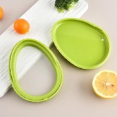2pcs Silicone Material Fruit and Vegetable Preservation Box, Small and Cute Fruit Storage Containers for Fridge