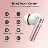 BX35-JL2024 New Trending Active Noise Cancelling Wireless Earbuds Noise Cancelling Waterproof Sports  LED screen display TWS Earphones