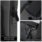 Water-resistant Notebook Bag with Shoulder Straps & Handle Multi-funtional Business Briefcase Laptop Shoulder Bag Computer Bag