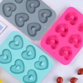 Three pieces Set Silicone Cake Moulds for Baking Cake Mould Baking Pan, Doughnut Moulds for Baking Silicone Baking Set Silicone Cake Moulds for Delicious  Biscuit, Bagels, Muffins, Doughnut