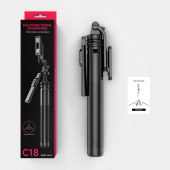 Multifunction 180 cm Long Aluminium Alloy Handheld Selfie Stick Tripod Stand with Wireless Remote