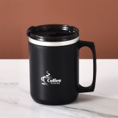 450ml 304 Stainless Steel Colorful Double Walled Thermo Coffee Mug Travel Drinking Water Mug