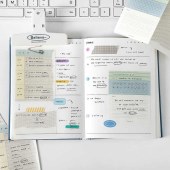 Simplicity Fashion Series Versatile Scrapbooking Paper Loose Leaf Writeable Account Hand Diary Memo Pads Stationery