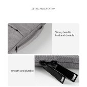 Laptop polyester bag briefcase inner bag for macbook computers universal laptop bags & covers for men women