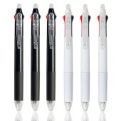 3 in 1 Erasable pen Multi-function erasable Gel Pens 0.5mm Red Black Blue multi-color heat erasable ball pen School supplies