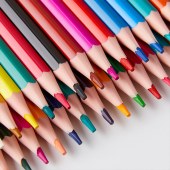 Coloured Pencil sets stationary 48 colours pencils 3.5 inches for Kids school Drawing