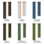 Magnetic Loop Closure Sport Silicone Watch Band For Apple 8 7 6 5 4 Ultra 49mm 38/40/41mm 42/44/45mm