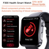 Sports Smart Watch F300 Fitness Tracker Smart Watch With Blood Press