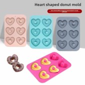 Three pieces Set Silicone Cake Moulds for Baking Cake Mould Baking Pan, Doughnut Moulds for Baking Silicone Baking Set Silicone Cake Moulds for Delicious  Biscuit, Bagels, Muffins, Doughnut