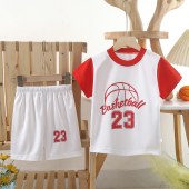 Kids Toddler Youngs Basketball Jersey with Shorts, Quick-Dry Sports Outfit for Boys & Girls, for Basketball, Running & E