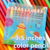 Coloured Pencil sets stationary 48 colours pencils 3.5 inches for Kids school Drawing
