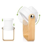 New Arrivals Outdoor Small Foldable Led Camp Lights Rotatable Table Lamp Portable Rechargeable Night Light