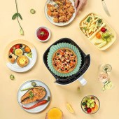 Set of 5-Silicone Air Fryer Baking Trays Baking Set