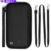 Document Protection Cover Hanging Neck Pouch Abroad Ticket Crossbody Shoulder Organizer Bag Travel Wallet Passport Card Holder