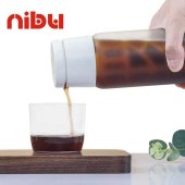 Professional Leak-Proof Ice Cold Brew Coffee Bottle Glass Coffee Pot Tea Infuser Cold Brew Coffee Maker
