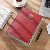 A4 Cornell Mind Mapping Notebook Student Horizontal Line Grid Notepad Class notepad