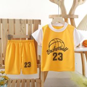 Kids Toddler Youngs Basketball Jersey with Shorts, Quick-Dry Sports Outfit for Boys & Girls, for Basketball, Running & E