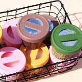 No Fire Aromatherapy Car Perfume Home Fragrance Purification Air Freshener in Gel Form Solid Ice Cream Fragrance Made of Paper