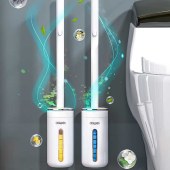 Toilet Brush Set Disposal Toilet Brush And Holder Set For Bathroom Plastic Toilet Cleaning Brush WithDetachedAromatherapy