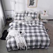 Polyester 3d Printed Cute Bedding Set,3d Print Winter Queen Size Quilt Cover Pillowcase Set