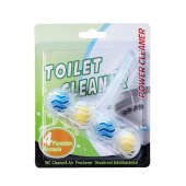 Long Lasting Eco Friendly Toilet Hanger Cleaner Toilet Rim Block Automatic Toilet Bowl Cleaner (2 pack)