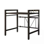 Adjustable Kitchen Organizer Rack Two-Lawer Microwave Shelf