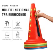Plastic Soccer Mark Multifunctional Soccer Agility Cone Set Football Training Equipment Football Equipment