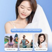 Disposable Eco Friendly Hair Bath Towel Cotton Towels Business Trip 30*70 cm Convenient Wholesaler