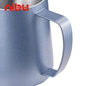 NIBU Professional 700ml Espresso Coffee Latte Art Frother Stainless Steel Milk Jug Milk Pitcher