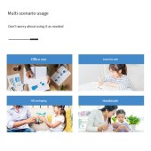 Double-sided adhesive student with high viscosity thin handmade cotton paper two-sided strong white tear no trace tape cloth