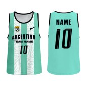 Custom-made soccer training vests for boys and girls in youth and teen schools, outdoor training uniforms, and team uniforms.