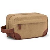 Toiletry Bag for Men and Women | Canvas Travel Toiletry Bag | Dopp Kit Shaving Bag for Travel Accessories