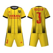 90-150CM Factory OEM Service Custom-made Soccer Jersey Set Kid Men Blank Soccer Team Uniform with Sublimation Breathable Football Soccer Wear