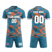 Oem Custom-made Breathable Soccer Wear Football Jersey Shirt Set Sublimated Club Team Uniform Classic Retro Soccer Jersey For Boys & Men 160-190cm Ls01(18-21)