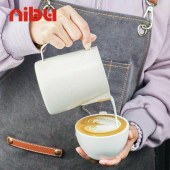 NIBU Professional 700ml Espresso Coffee Latte Art Frother Stainless Steel Milk Jug Milk Pitcher