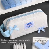 Kawaii Stationery Creative Pencil Pouch Zippers Pen Bag For Girls cute Makeup Bag