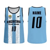 Custom-made soccer training vests for boys and girls in youth and teen schools, outdoor training uniforms, and team uniforms.