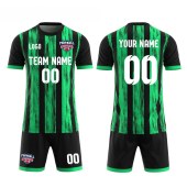 Oem Custom-made High Quality Soccer Wear Football Jersey Shirt Set Sublimated Club Team Uniform Classic Retro Soccer Jersey For Boys & Men 160-190cm Ls01(22-24)