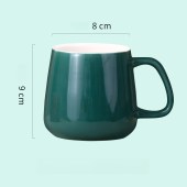 Customizable ceramic mugs with four color options, personalized logos, and mixed-color combinations available. Perfect for group or corporate gift customization.
