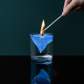 Manxi Handmade Floating Iceberg Candle, Home Decor Ornament, Best Friend Gift, Floating Mount Fuji Aroma Candle