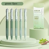 Gel Pens Sets Wholesale Office Stationary Neutral Signature Pen High Quality Hot Sale 5 Pack Black