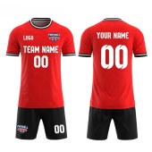 Custom-made Breathable Soccer Wear Football Jersey Shirt Set Sublimated Club Team Uniform Classic Retro Soccer Jersey For Boys & Men 160-190cm Ls01(06-09)