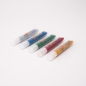 5 Colors 3D Multi-function Magic Foam Art Paint Children DIY Fun Fluffy Pen Creative Expansion Three-dimensional Painting Pen (2 pack)