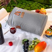 Portable Insulated Wine Bag, Oxford Cloth Champagne Cooler Bag, 8L Capacity Picnic Tote for Outdoor Wine, Beer, or Beverage Storage
