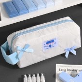 Kawaii Stationery Creative Pencil Pouch Zippers Pen Bag For Girls cute Makeup Bag